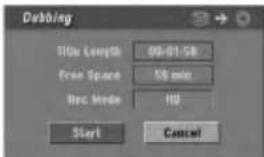 Double Title Length 00-01-58 Free Space 58 min Balance 102 Start Cancel