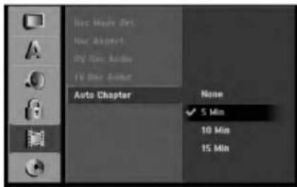 Auto Chapter None ✓ 5 Min 10 Min 15 Min
