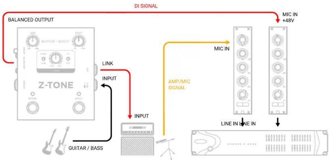 IK Multimedia Z-TONE Buffer Boost - Professional studio - 2