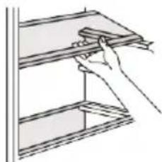 Scandomestic SKS 332 W - Accessories Movable shelves - 1