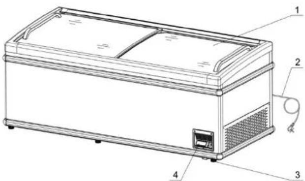 Scancool IC352D - Supermarket CABINETS: - 1