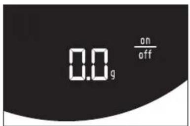 0.0 g on off