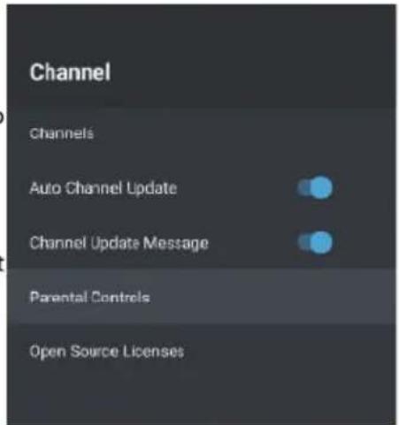 Infiniton INTV-40AT790 - Parental Controls - 1