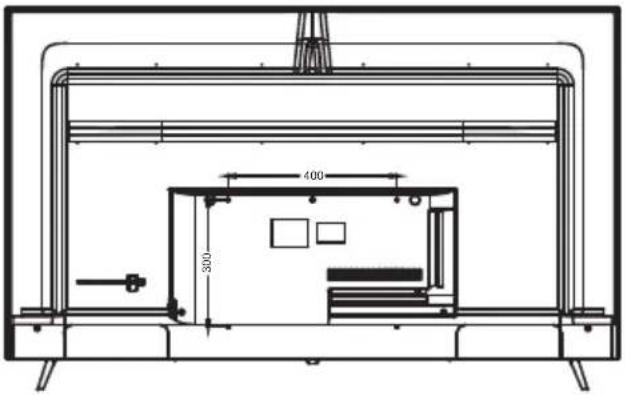 Infiniton INTV-40AT790 - Wall bracket mounting instructions - 1
