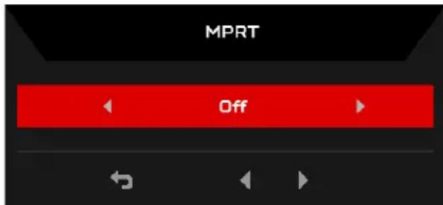 MPRT Off