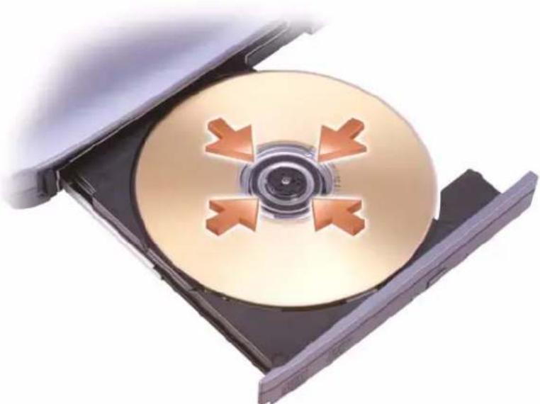 DELL Precision M4300 - Afspilning af cd'er eller dvd'er - 3