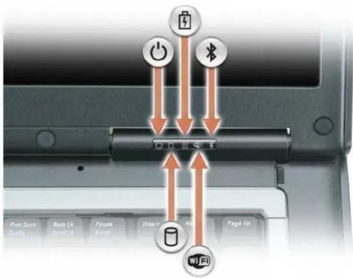 DELL Precision M4300 - ENHEDSSTATUSLAMPER - 1