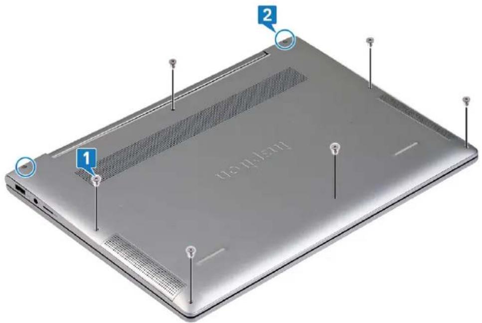 DELL Inspiron 7390 2-in-1 - Procedure - 1