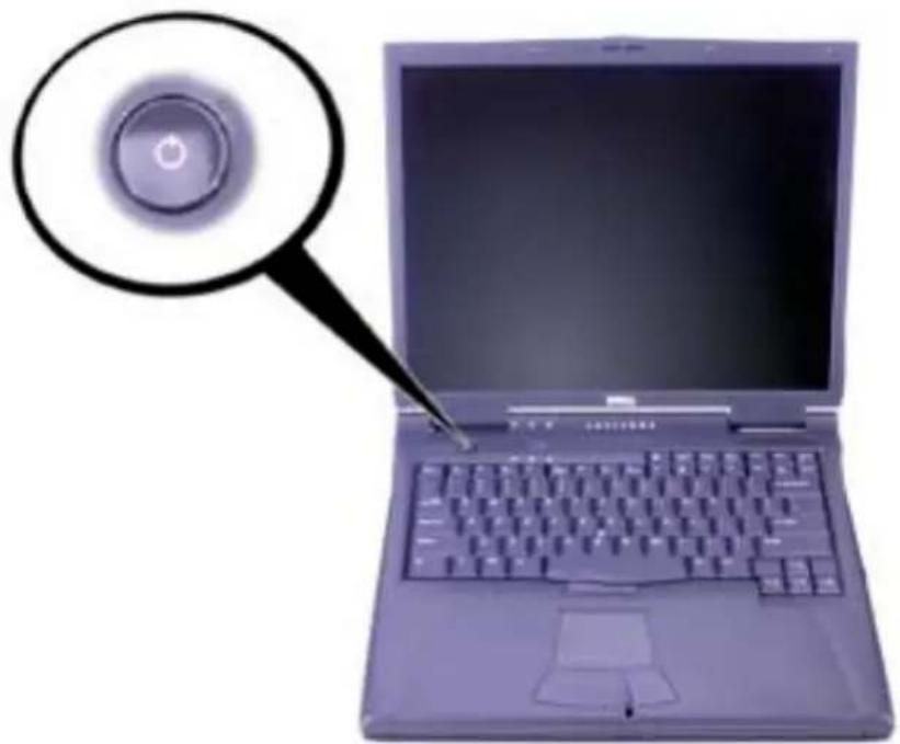 DELL Latitude C810 - Starta datorn - 1