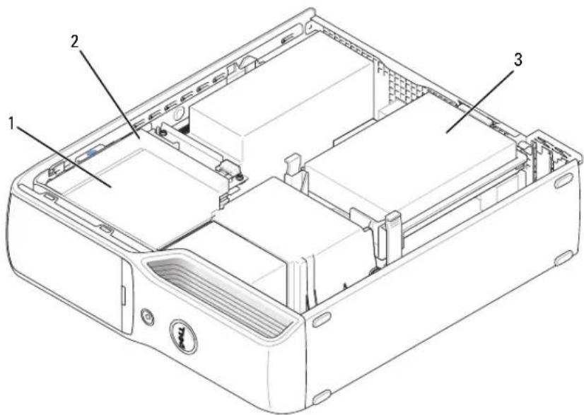 DELL Dimension 9200c - Drives (Drev) - 1