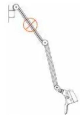 Luxo KFL026099 - Seinakinnitusega vars - 1