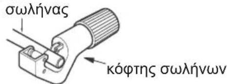 σωλήνας κόφτης σωλήνων
