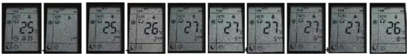 25°C 26°C 27°C 27°C 27°C 26°C 8-09