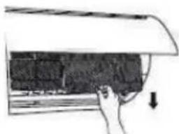Toyotomi TRN/TRG-2135ZR - Rimuovere i filtri - 1
