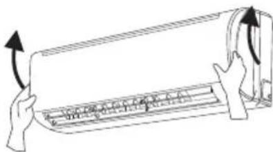 Toyotomi TRN/TRG-2135ZR - Open panel - 1