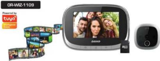 OR-WIZ-1109 Powered by tuya® Integlasses Video ORNO F23