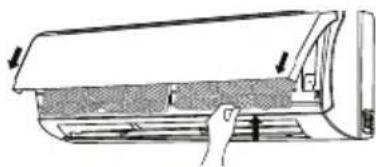 Toyotomi TRN/TRG-2156ZR - ABRIR PAINEL - 3