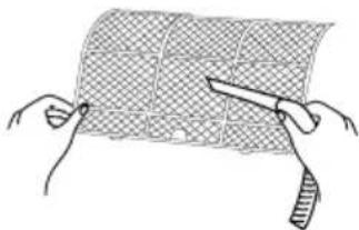 Toyotomi TRN/TRG-2156ZR - ABRIR PAINEL - 2
