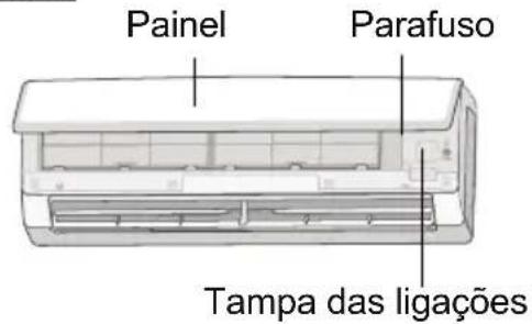 Painel Parafuso Tampa das ligações