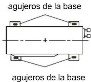 agujeros de la base + agujeros de la base