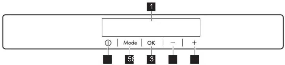 AEG ABS818EPNC - BETJENINGSPANEL - 1