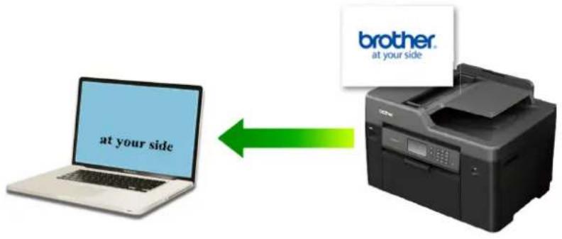 BROTHER MFC-J2730DW - 使用 ControlCenter2 掃描到可編輯的文字檔案 (OCR) (Mac) - 1