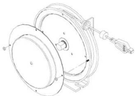 Coxreels PC10L-3012 - SPRING CANISTER REPLACEMENT (SD Series) - 1