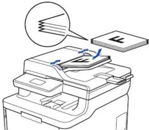 BROTHER DCP-L3517CDW - Kopier et dokument - 1