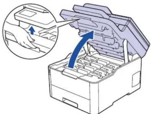 BROTHER DCP-L3517CDW - Papir sidder fast inde i maskinen - 1