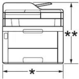 BROTHER DCP-L3517CDW - Specifikationer - 3
