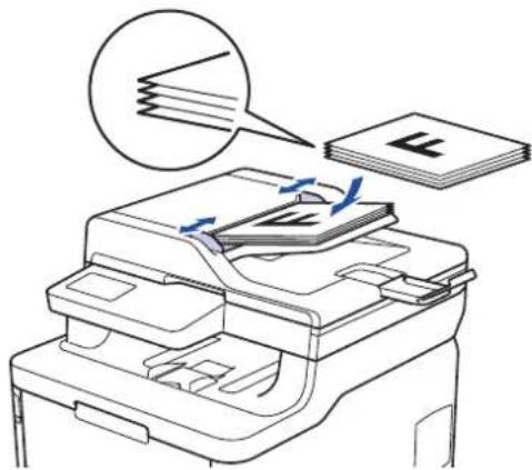 BROTHER DCP-L3517CDW - Send en faxmeddelelse - 1