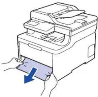 BROTHER DCP-L3517CDW - Papirstop i papirbakken - 2