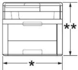BROTHER DCP-L3517CDW - Specifikationer - 1