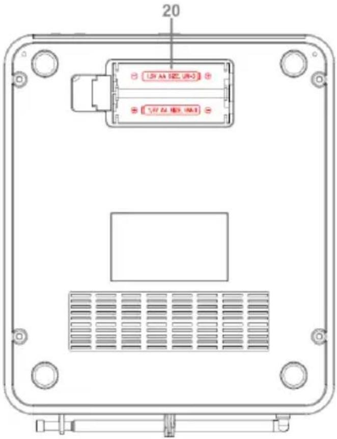20 1.5V AA SIZE, UR-3 1.5V AC, INS, UA3