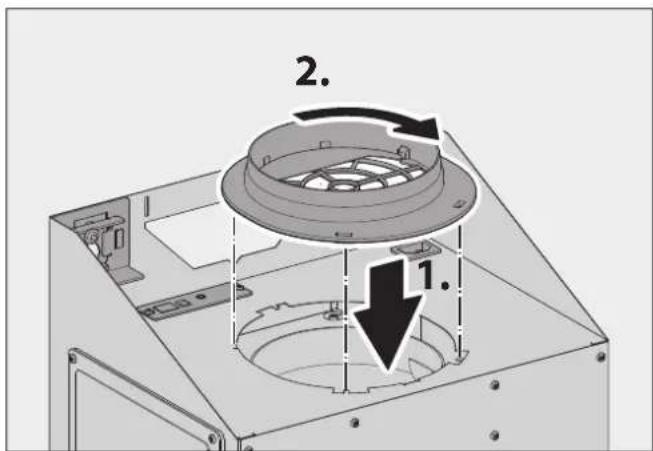 BERBEL BWH 90 GL - Fitting the BackFlow port - 1