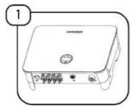Line drawing of a portable electronic device with control buttons and a top panel (no text or symbols)