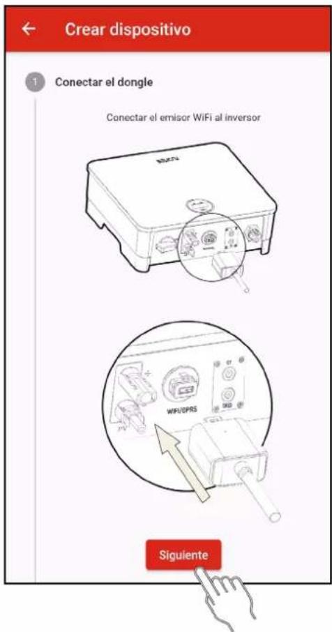 Salicru EQX2 20002-T - Connect the dongle: - 1
