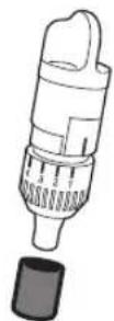 BROTHER ScanNCut CM650WX - Remove the protective cap. - 1