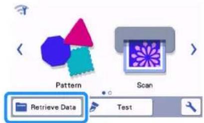 Pattern Scan Retrieve Data Test