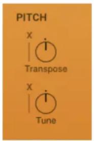 PITCH x Transpose x Tune
