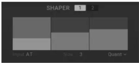 SHAPER 1 2 Input AT Size 3 Quant