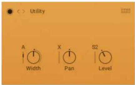 Utility A Width X Pan S2 Level