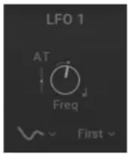 LFO 1 AT Freq First