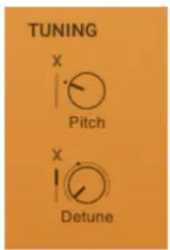 TUNING X Pitch X Detune