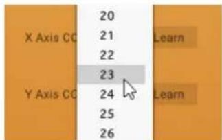 X Axis CO 20 21 22 23 Y Axis CO 24 25 26 Learn Learn