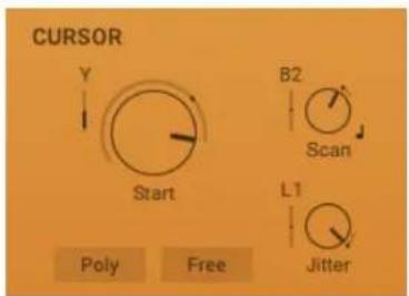CURSOR Start B2 Scan L1 Jitter Poly Free