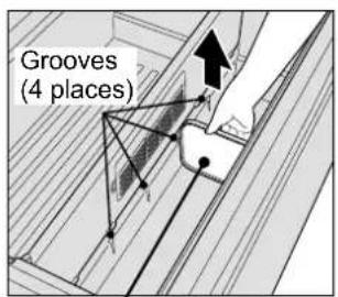 Grooves (4 places)