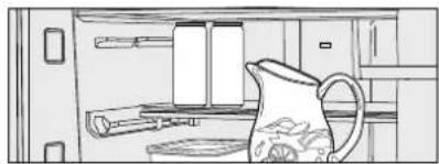 PANASONIC NR-F603GT-WU - Slide tray (the third shelf from the top) - 3