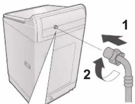 PANASONIC NA-FD10X1 - Sambungkan hos bekalan air - 3