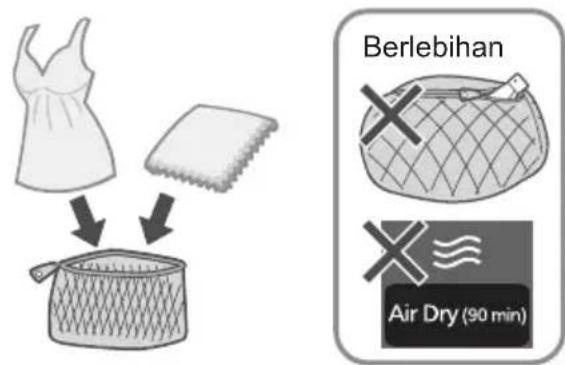 Berlebihan Air Dry (90 min)